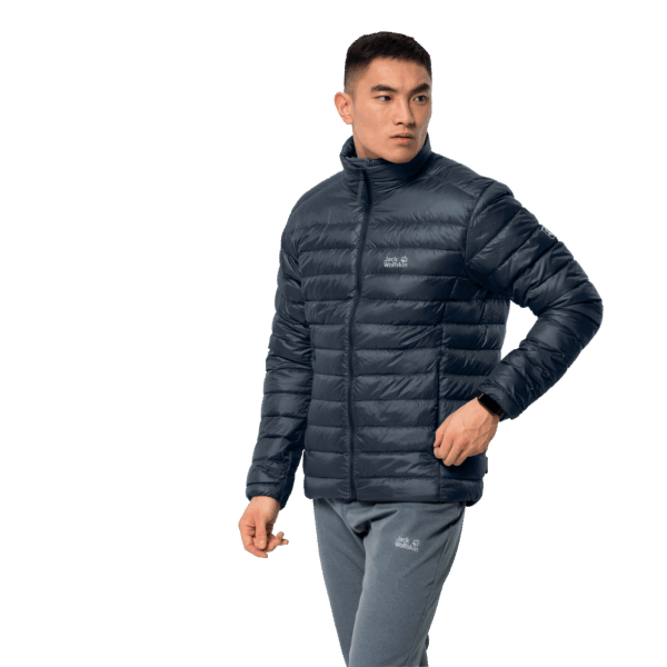 Jack Wolfskin Heren Jwp Down Night Blue Hot