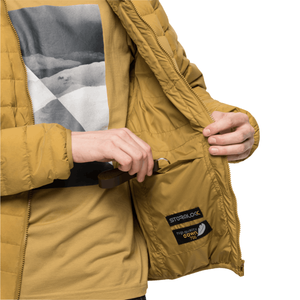 Golden Amber Heren Glowing Mountain Jack Origins Jack Wolfskin