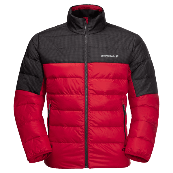 Originele Jack Wolfskin Rode Lak Heren Dna Tundra Jas
