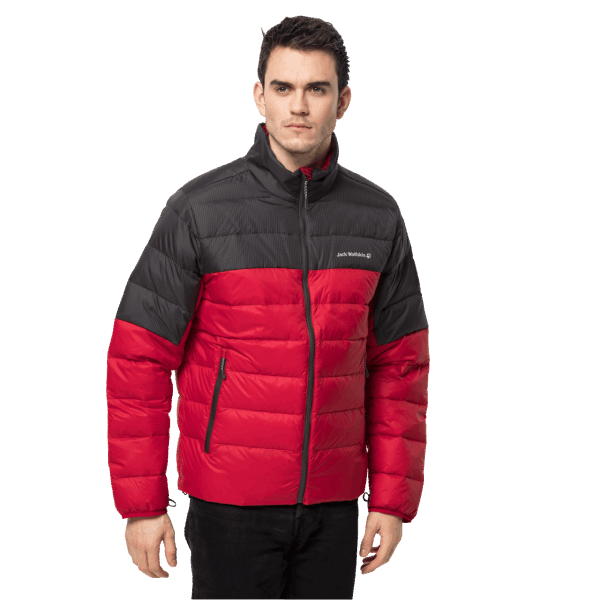 Originele Jack Wolfskin Rode Lak Heren Dna Tundra Jas