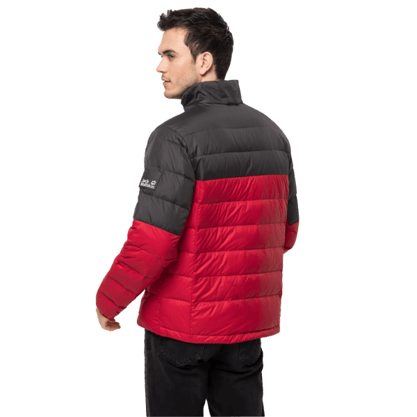 Originele Jack Wolfskin Rode Lak Heren Dna Tundra Jas