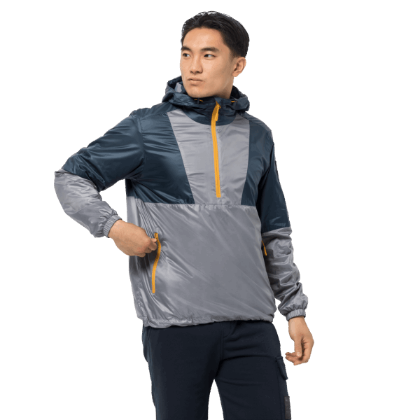 Heren 365 Thunderclap Overhead Jack Wolfskin Dark Sky Fashion