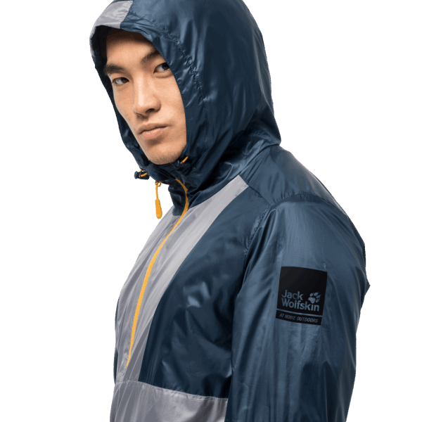 Heren 365 Thunderclap Overhead Jack Wolfskin Dark Sky Fashion