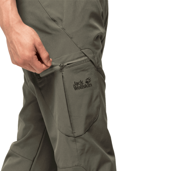 Jack Wolfskin Chilly Track Xt Winterwandelbroek Voor Heren Van Het Merk Grape Leaf