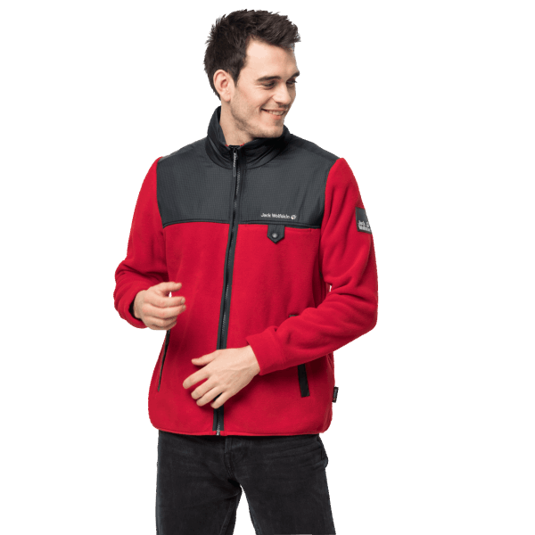 Jack Wolfskin Collectie Heren Dna Grizzly Rode Lak