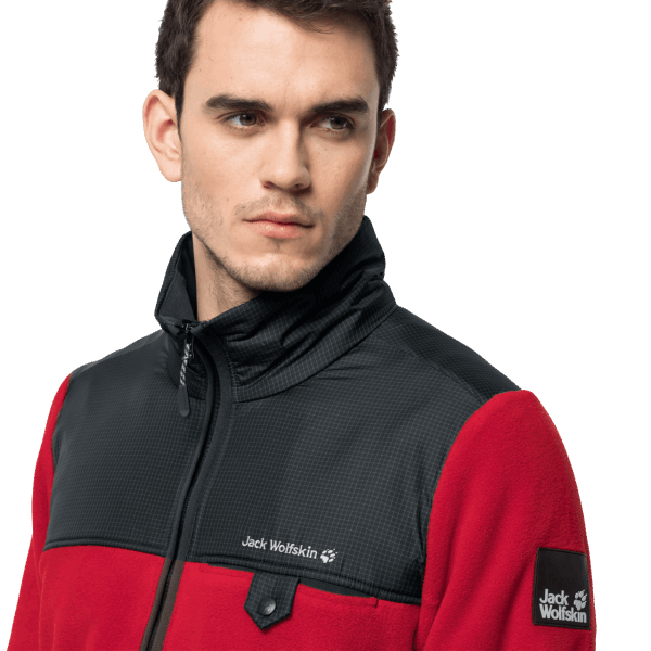Jack Wolfskin Collectie Heren Dna Grizzly Rode Lak