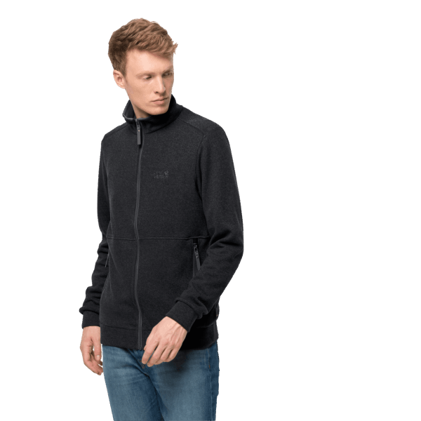 Zwarte Beste Jack Wolfskin Heren Finley Jas