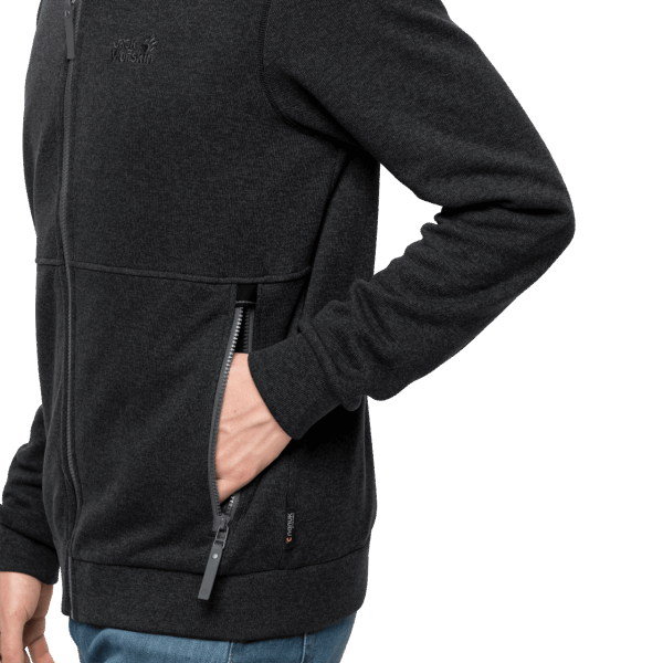 Zwarte Beste Jack Wolfskin Heren Finley Jas