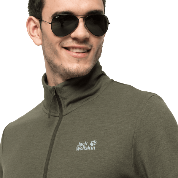 Collections Heren Jwp Tussenlaag Jack Wolfskin Grape Leaf