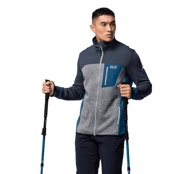 Brand Jack Wolfskin Heren Sky Peak Jas Nachtblauw