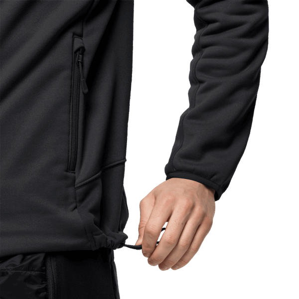 Heren Hydro Hooded Ii Jack Jack Wolfskin Best Zwart