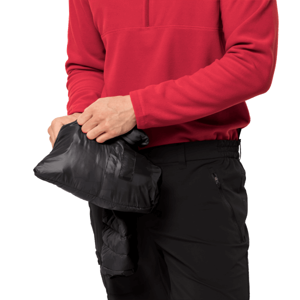 Zwarte Fashion Jack Wolfskin Heren Sfeerjas