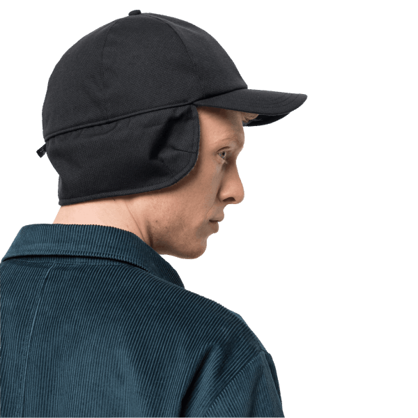 Zwarte Heren Felle Wind Pet Origin Jack Wolfskin