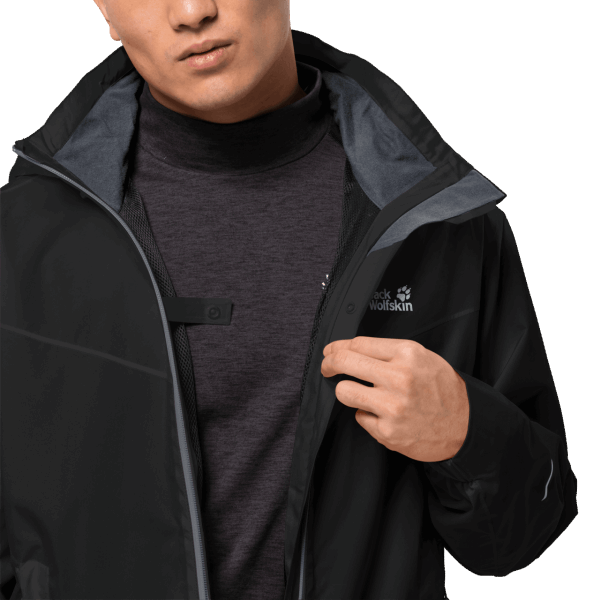 Merken Jack Wolfskin Zwart Heren Atlas Tourjack
