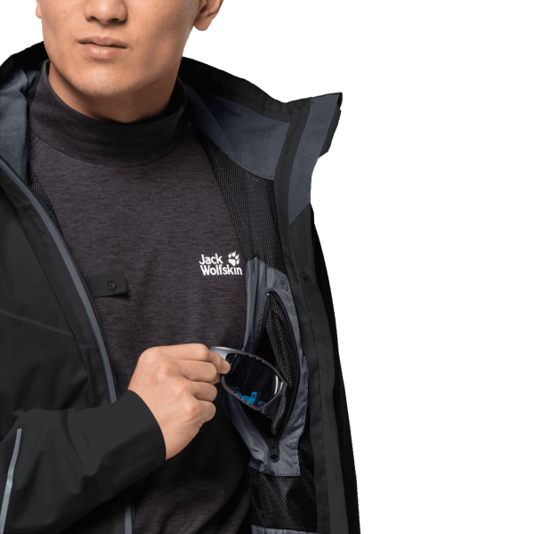 Merken Jack Wolfskin Zwart Heren Atlas Tourjack