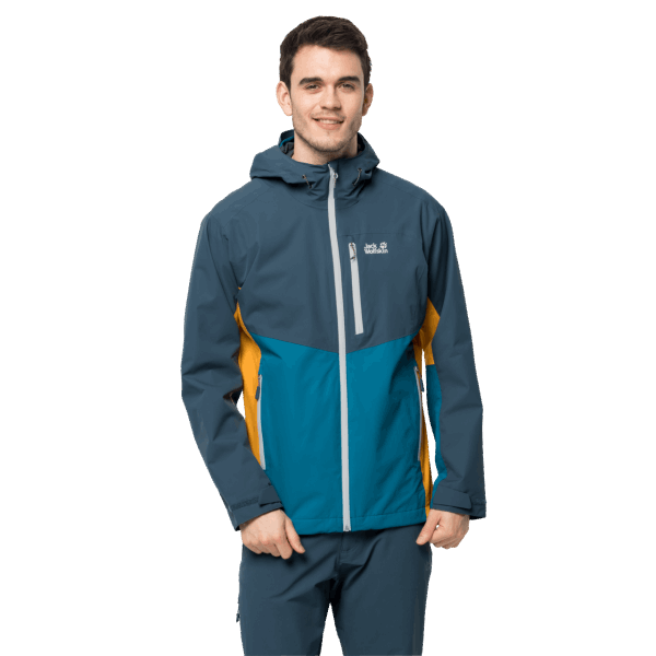 Beste Orion Blauwe Heren Jack Wolfskin Eagle Peak Jas