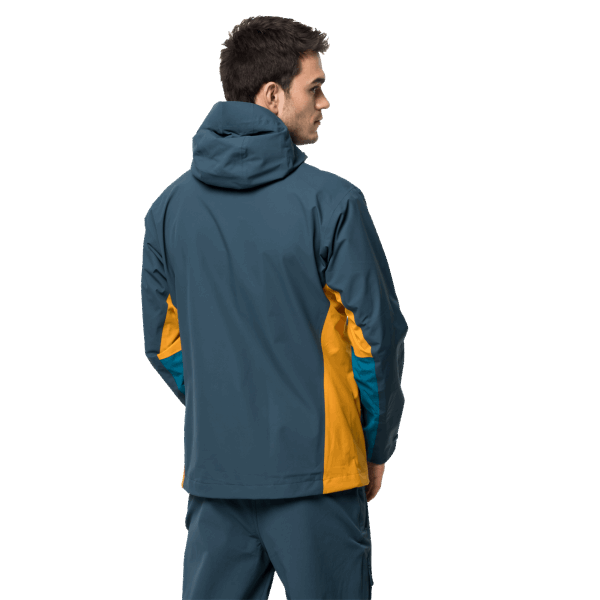 Beste Orion Blauwe Heren Jack Wolfskin Eagle Peak Jas