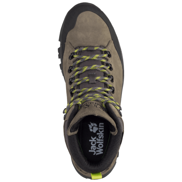 Rebellie Texapore Mid M Origin Jack Wolfskin Kaki-phantom