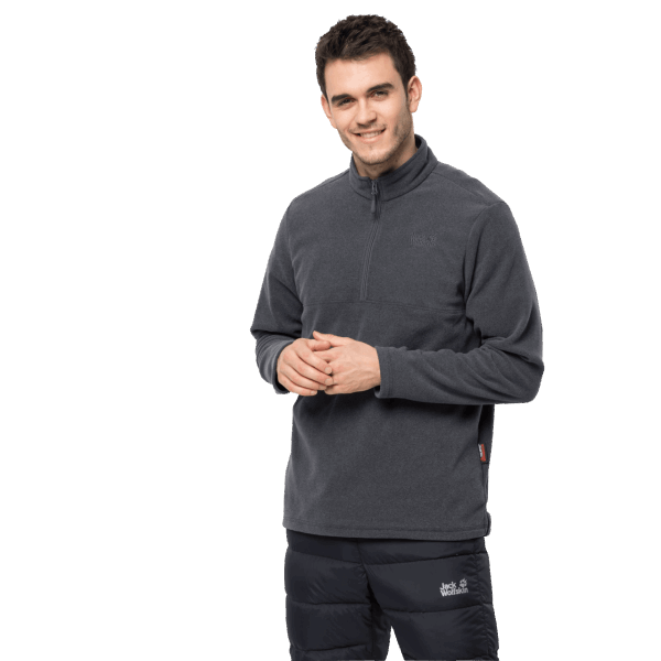 Ebony Jack Wolfskin Taunus Pullovercollectie Met Kwartrits Voor Heren