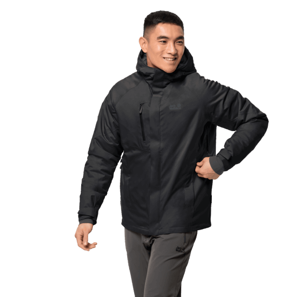 Merken Heren Troposphere Jack Jack Wolfskin Zwart