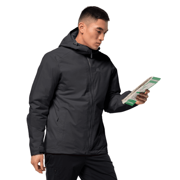 Nieuwe Black Jack Wolfskin Frosty Ochtendjas Voor Heren