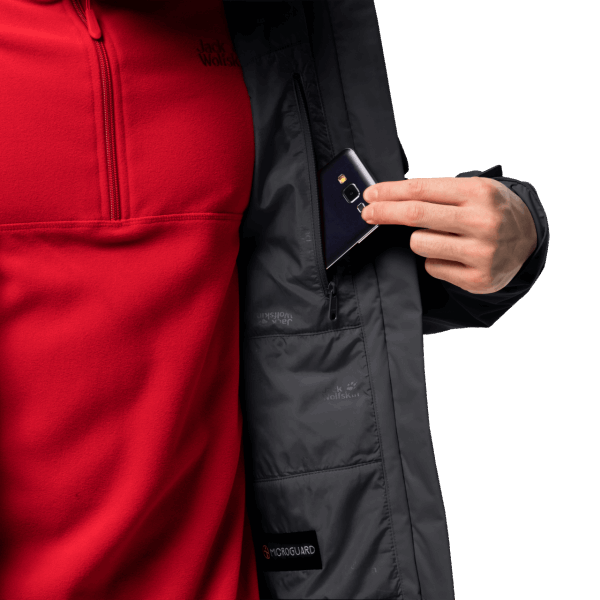 Nieuwe Black Jack Wolfskin Frosty Ochtendjas Voor Heren