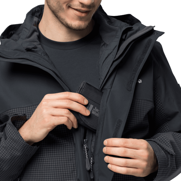 Dna Supernova 3in1 Jack Wolfskin Phantom-collectie Voor Heren