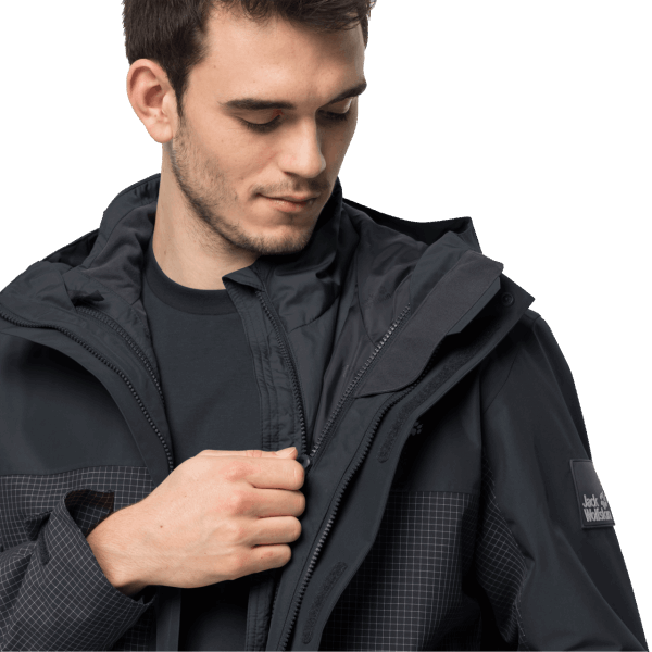 Dna Supernova 3in1 Jack Wolfskin Phantom-collectie Voor Heren