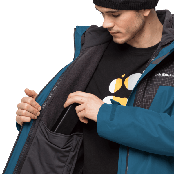 Heren Dna Rhapsody 3in1 Dark Cobalt Jack Wolfskin Origin
