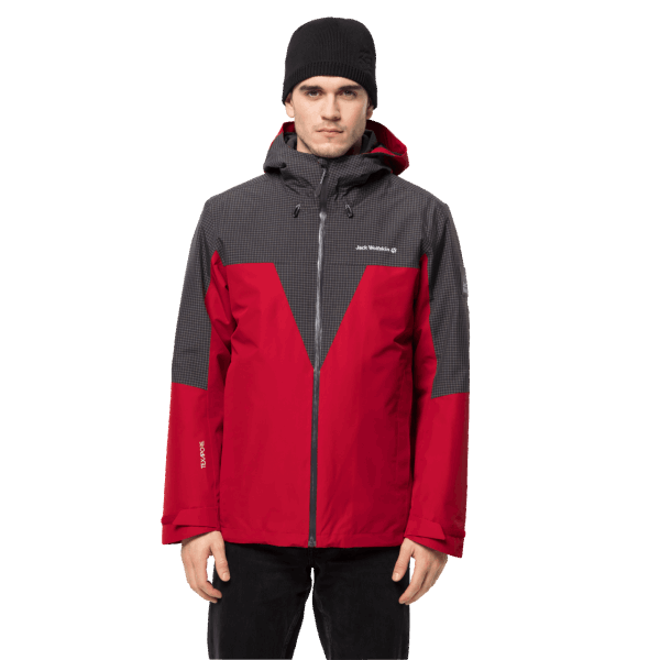 Heren Dna Rhapsody 3in1 Rode Lak Origins Jack Wolfskin