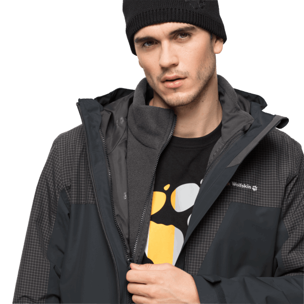 Dna Rhapsody 3in1 Merk Jack Wolfskin Phantom Voor Heren