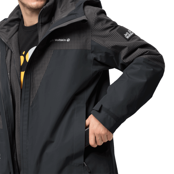 Dna Rhapsody 3in1 Merk Jack Wolfskin Phantom Voor Heren