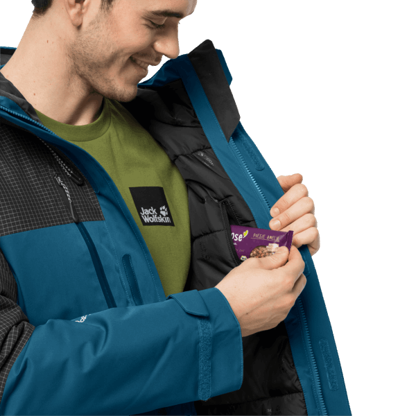 Dna Icefall-jack Voor Heren Van Het Merk Dark Cobalt Jack Wolfskin