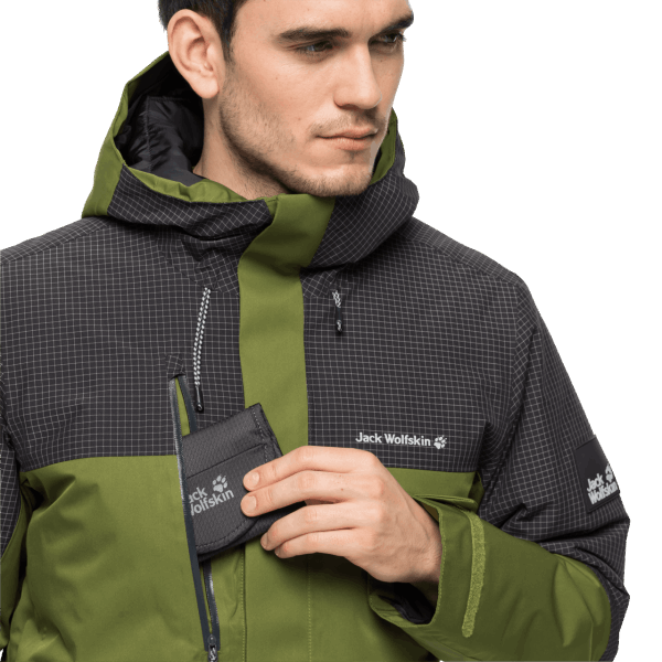 Jack Wolfskin Cedergroen Heren Dna Icefall Jack Hot