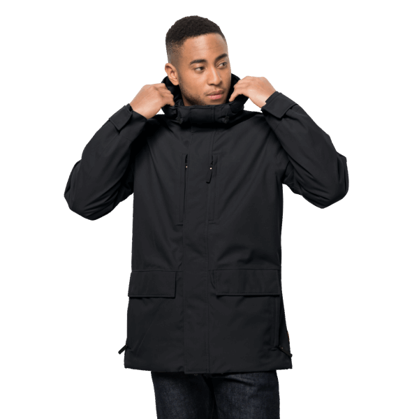 Jack Wolfskin Best West Coast Jas Zwart