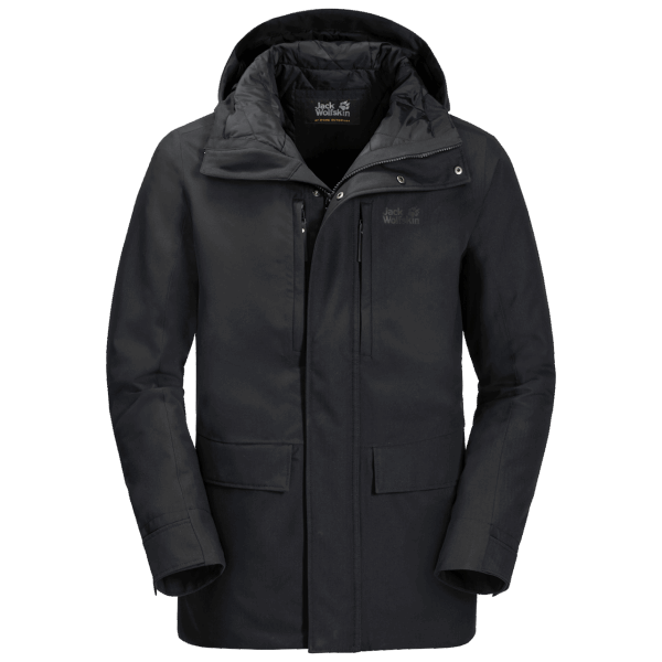 Jack Wolfskin Best West Coast Jas Zwart