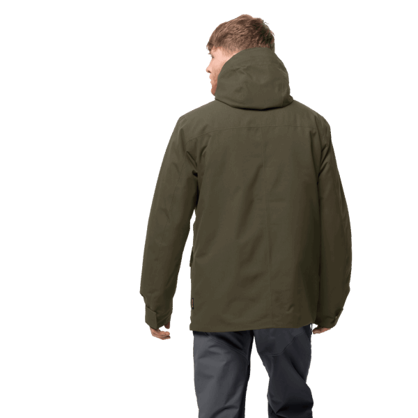 Jack Wolfskin Nieuwe Bonsai Groene West Coast Jas
