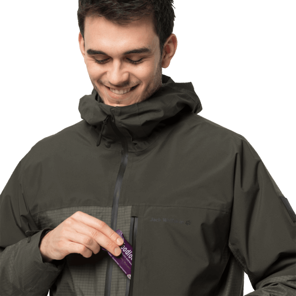 Jack Wolfskin Atletische 5in1 Druivenbladmode Voor Heren