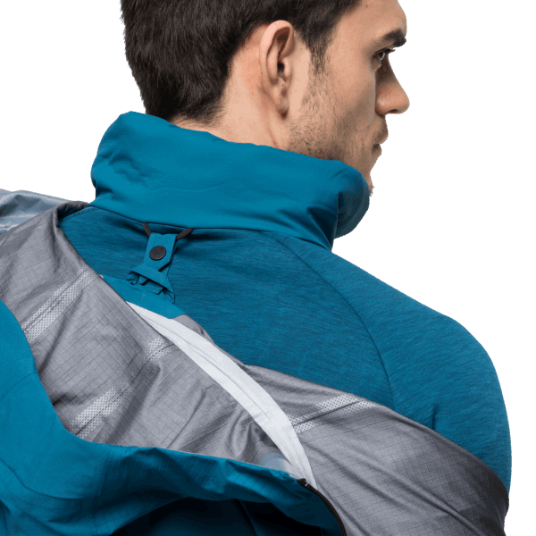 Donker Kobalt Jack Wolfskin Atletische Herenjack Origin