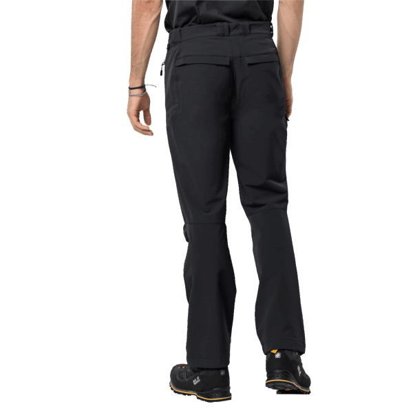 Zwarte Activeer Thermische Broek Heren Origineel Jack Wolfskin
