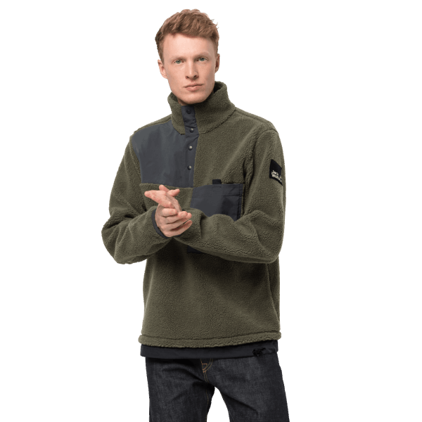 Nieuwe Jack Wolfskin Grape Leaf Heren 365 Onverschrokken Snap