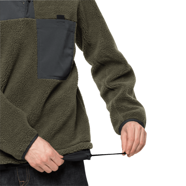 Nieuwe Jack Wolfskin Grape Leaf Heren 365 Onverschrokken Snap