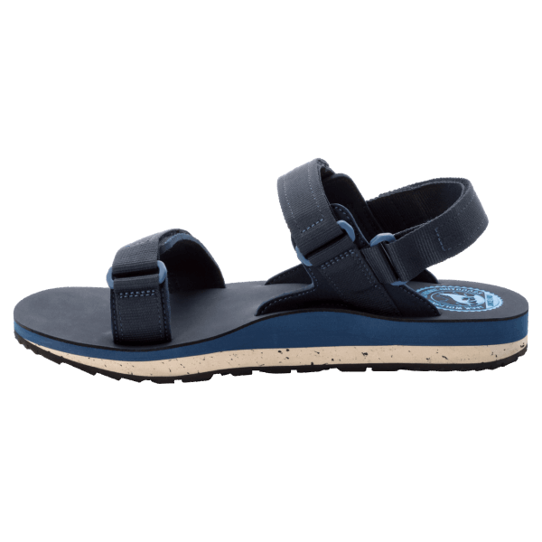 Outfresh Deluxe Herensandaal Origineel Jack Wolfskin Donkerblauw-blauw