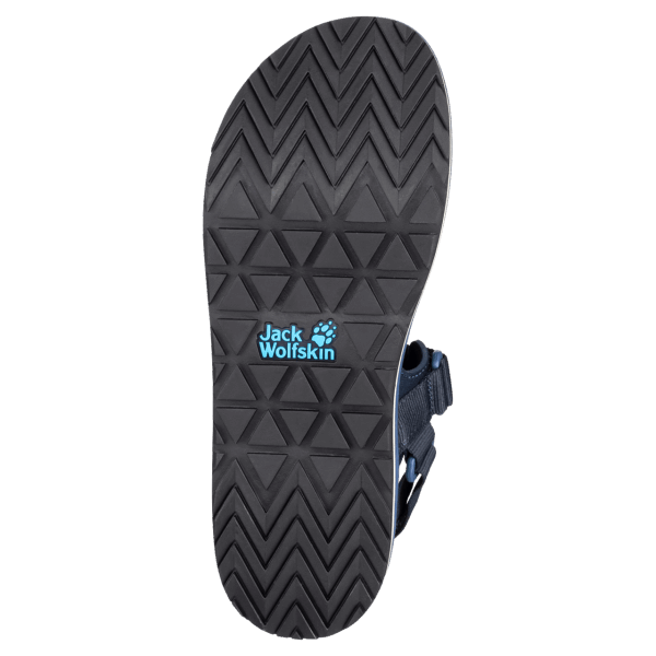 Outfresh Deluxe Herensandaal Origineel Jack Wolfskin Donkerblauw-blauw