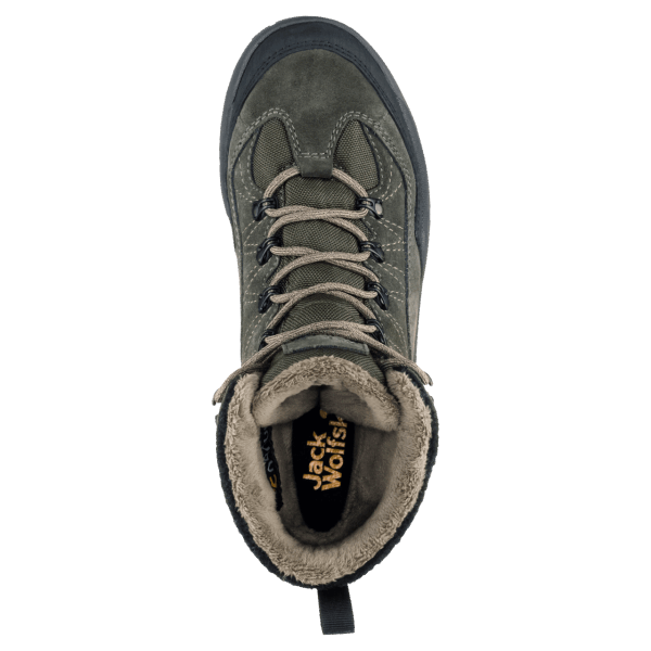 Jack Wolfskin Fashion Heren Cold Bay Texapore Hoog Donker Moszwart