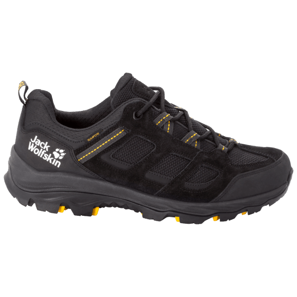 Jack Wolfskin Collectie Zwart-potig Geel Xt Heren Vojo 3 Texapore Laag