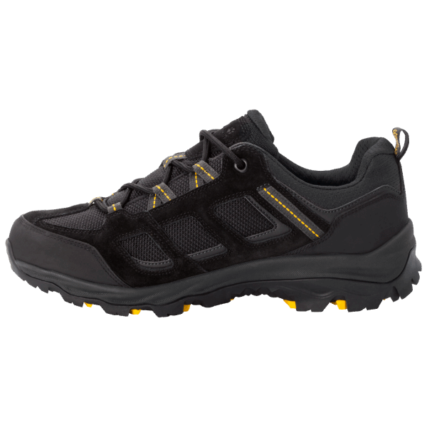 Jack Wolfskin Collectie Zwart-potig Geel Xt Heren Vojo 3 Texapore Laag