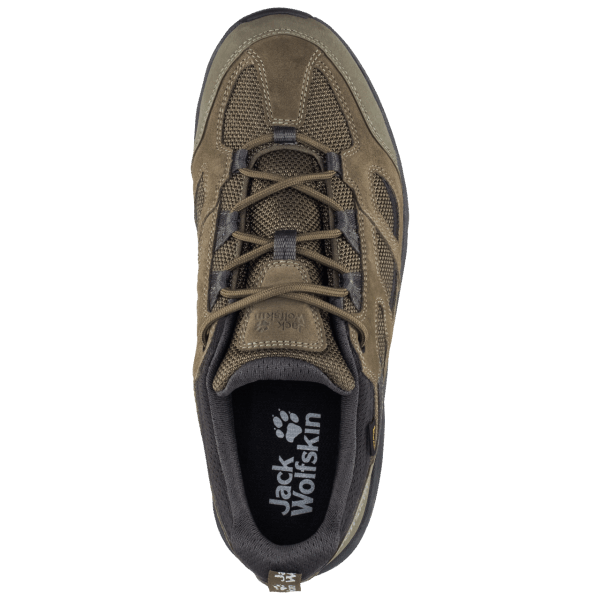 Jack Wolfskin Heren Vojo 3 Texapore Low Kaki-phantom Collecties
