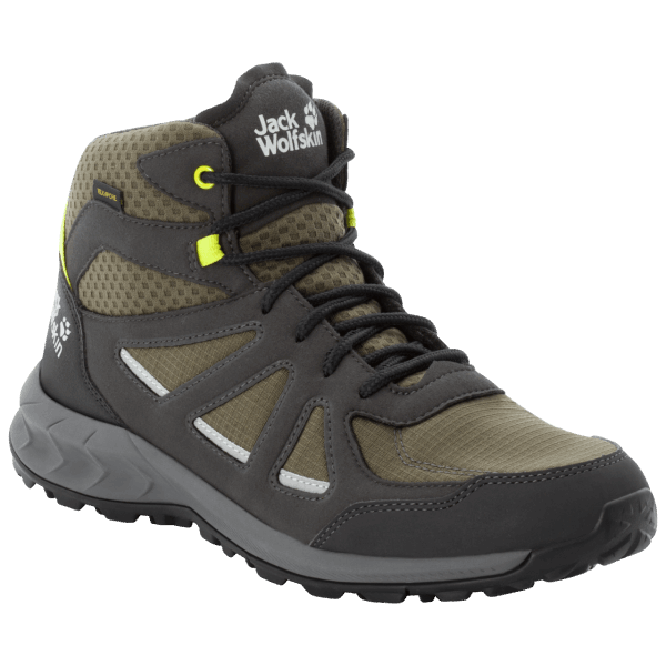 Kaki-groen Jack Wolfskin Oorsprong Bos 2 Texapore Mid M