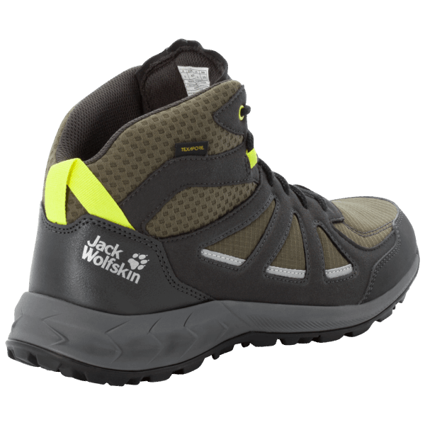 Kaki-groen Jack Wolfskin Oorsprong Bos 2 Texapore Mid M